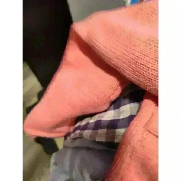 Hartstrings Pink Blue & Girl’s Pullover Sweater Ruffled Edge Sz 5/6 - Picture 5 of 7